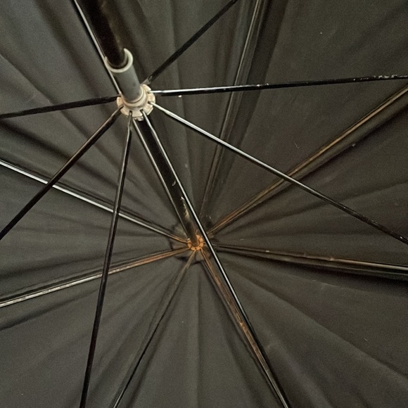 Vintage Umbrella Parasol Wooden Handle - Picture 10 of 10